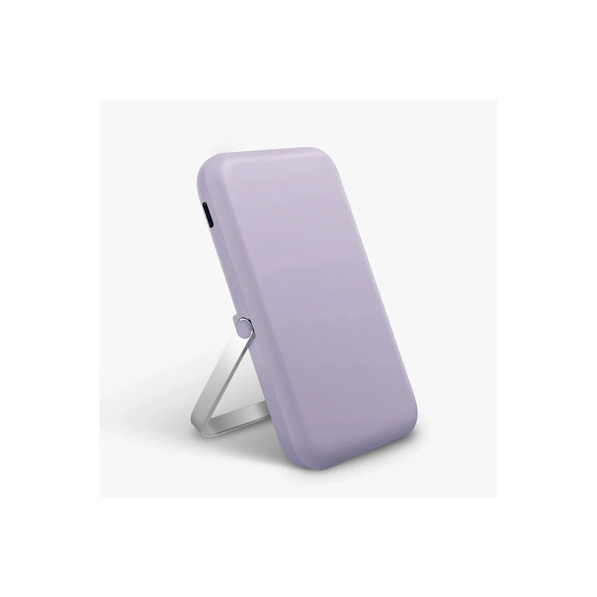Uniq Hoveo 5.000mAh Manyetik PD Kablosuz Type-C Standlı Powerbank - Lila