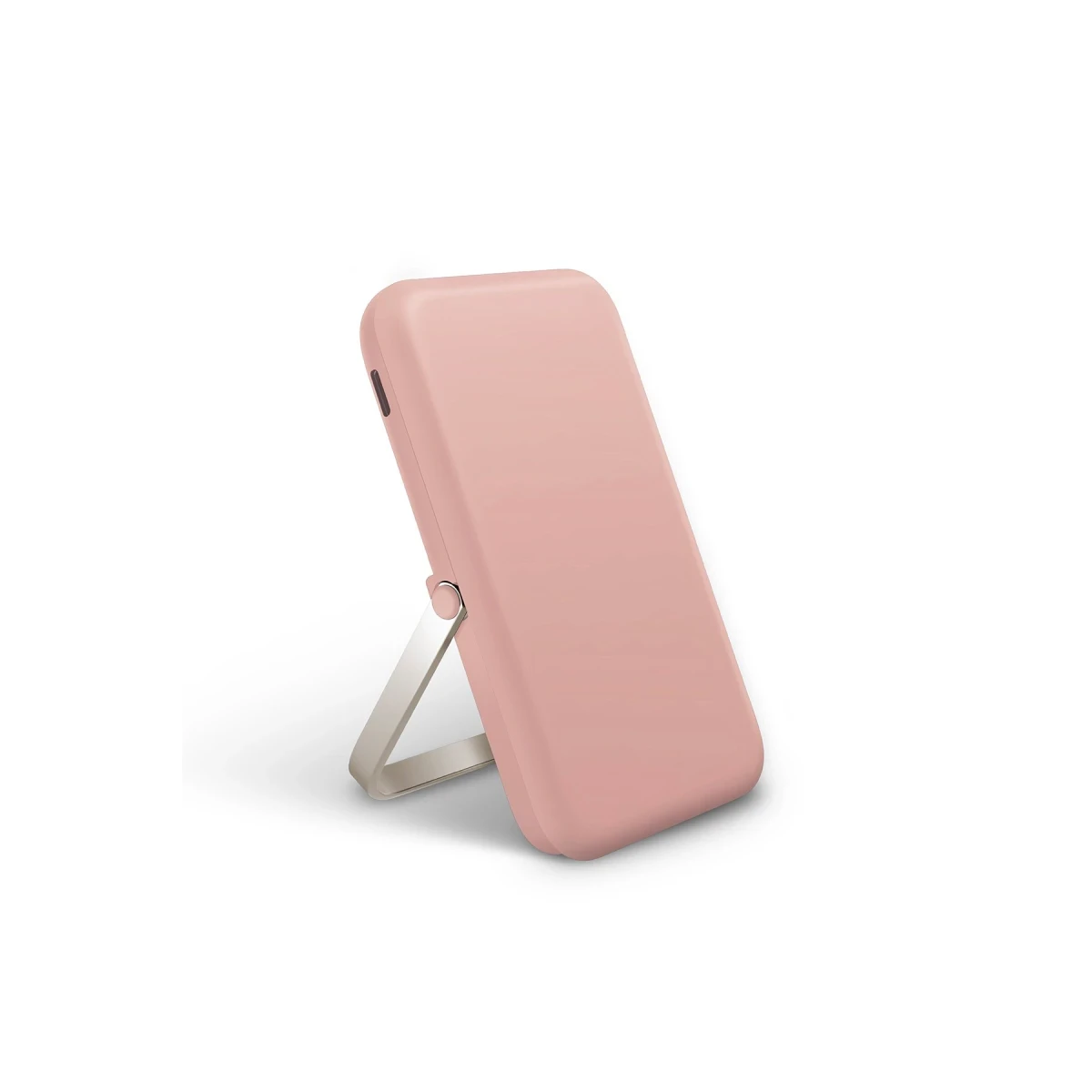 Uniq Hoveo 5.000mAh Manyetik PD Kablosuz Type-C Standlı Powerbank - Pembe
