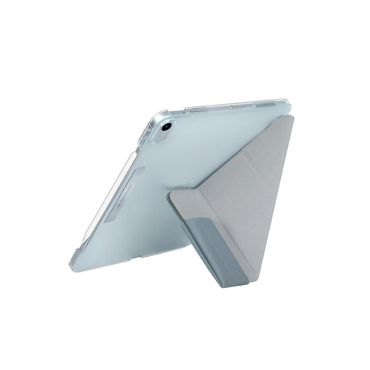 Uniq Apple iPad 2022 10.9 (10.nesil) Camden Katlanabilir Tablet Kapak - Açık Mavi