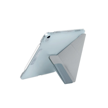 Uniq Apple iPad 2022 10.9 (10.nesil) Camden Katlanabilir Tablet Kapak - Açık Mavi