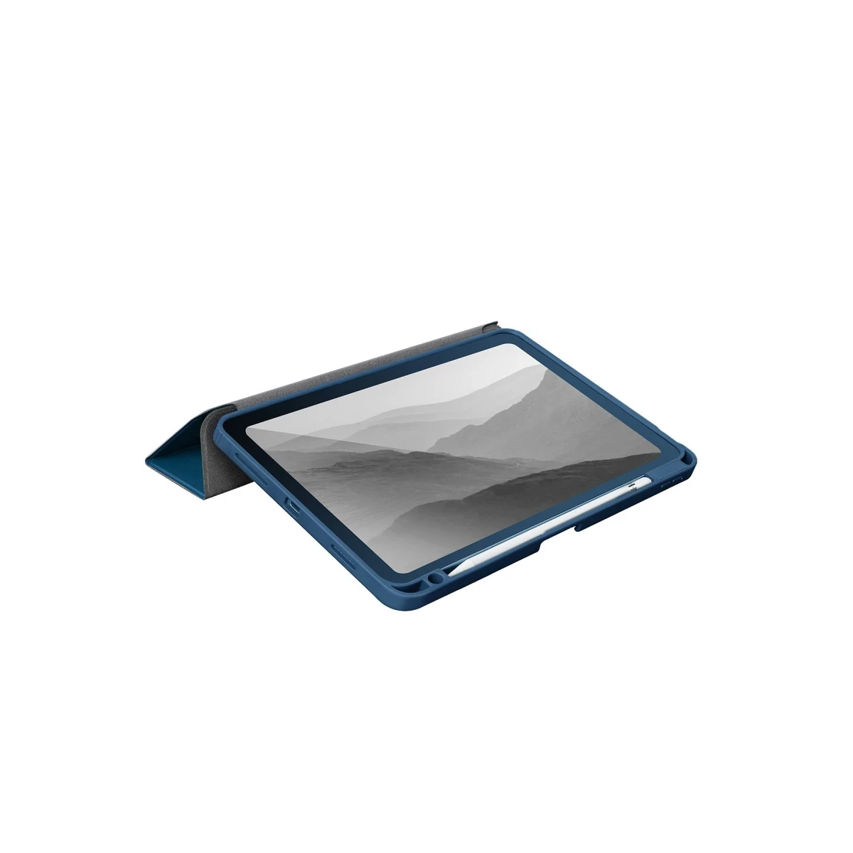 Uniq Apple iPad 2022 10.9 (10.nesil) Moven Standlı Tablet Kapak - Açık Mavi