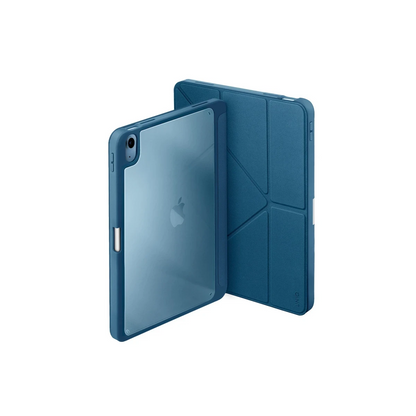 Uniq Apple iPad 2022 10.9 (10.nesil) Moven Standlı Tablet Kapak - Açık Mavi