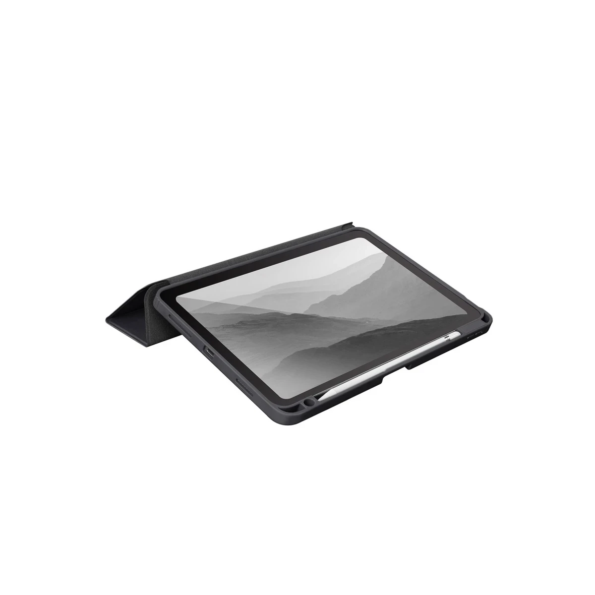 Uniq Apple iPad 2022 10.9 (10.nesil) Moven Standlı Tablet Kapak - Gri