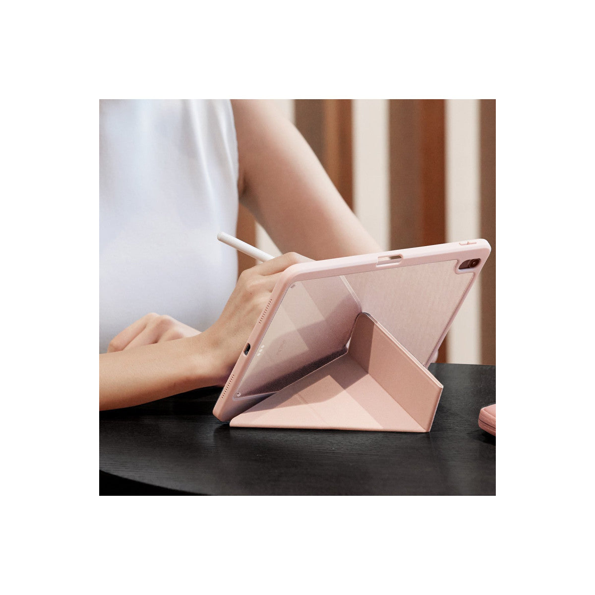 Uniq Apple iPad 2025 10.9 10.Nesil (A16) Moven Standlı Tablet Kapak