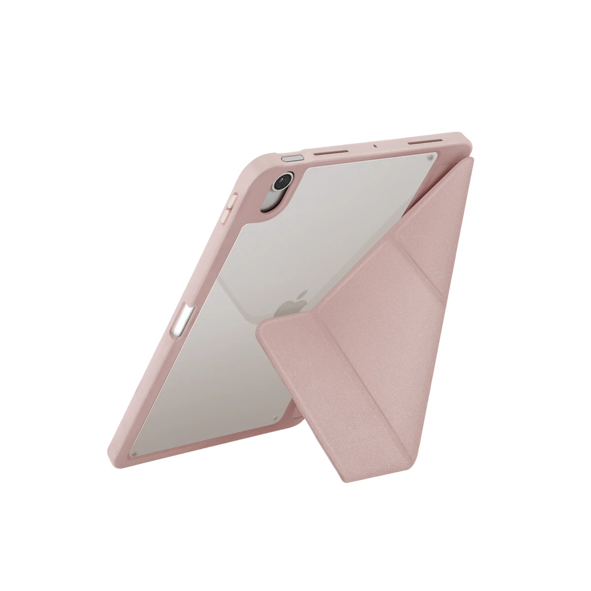 Uniq Apple iPad 2022 10.9 (10.nesil) Moven Standlı Tablet Kapak - Pembe
