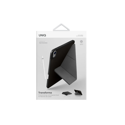 Uniq Apple iPad 2022 10.9 (10.nesil) Transforma Tablet Kapak - Siyah