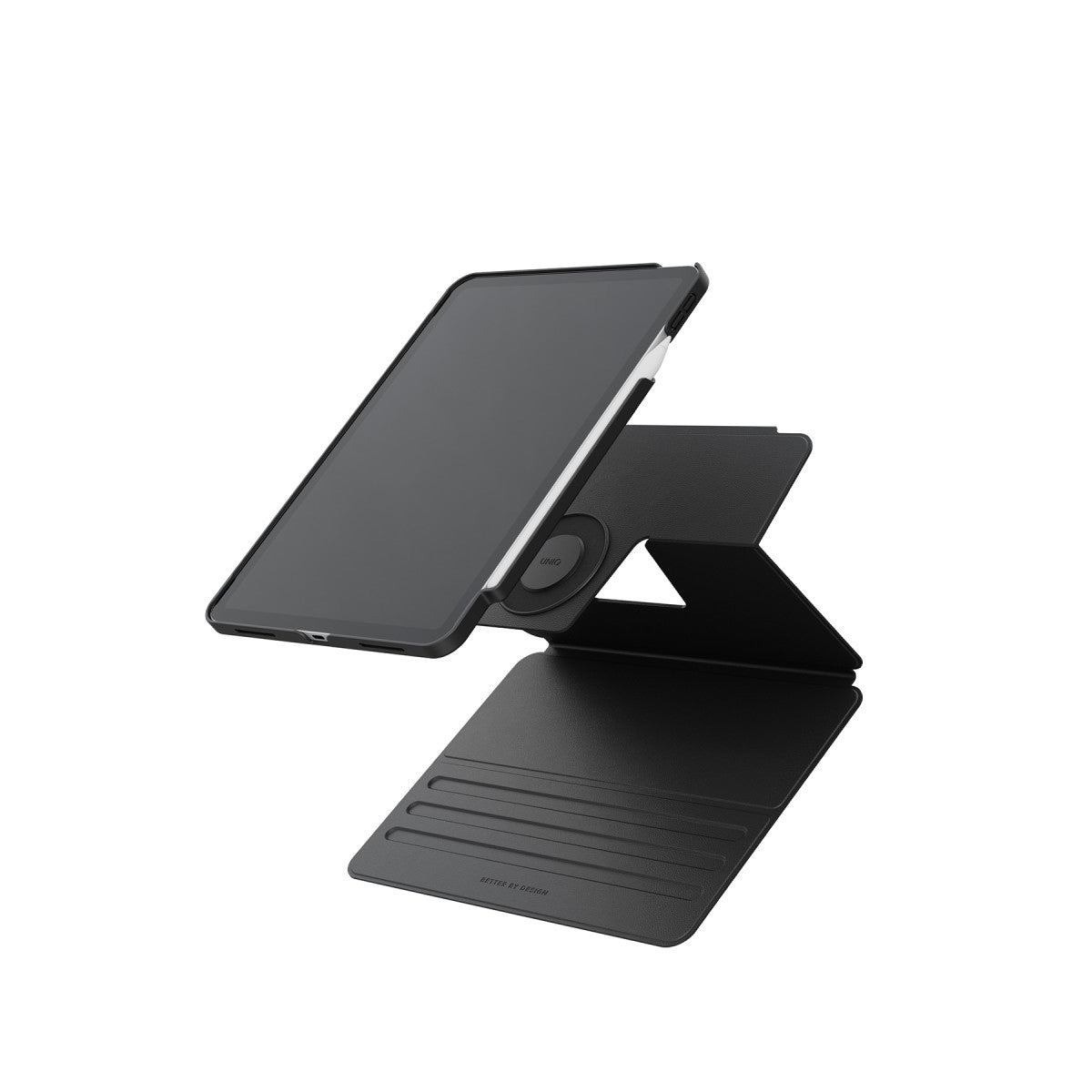 Uniq Apple iPad 2025 10.9 10.Nesil (A16) Rovus Snapmount 360 Derece Dönebilen Manyetik Tablet Kılıf