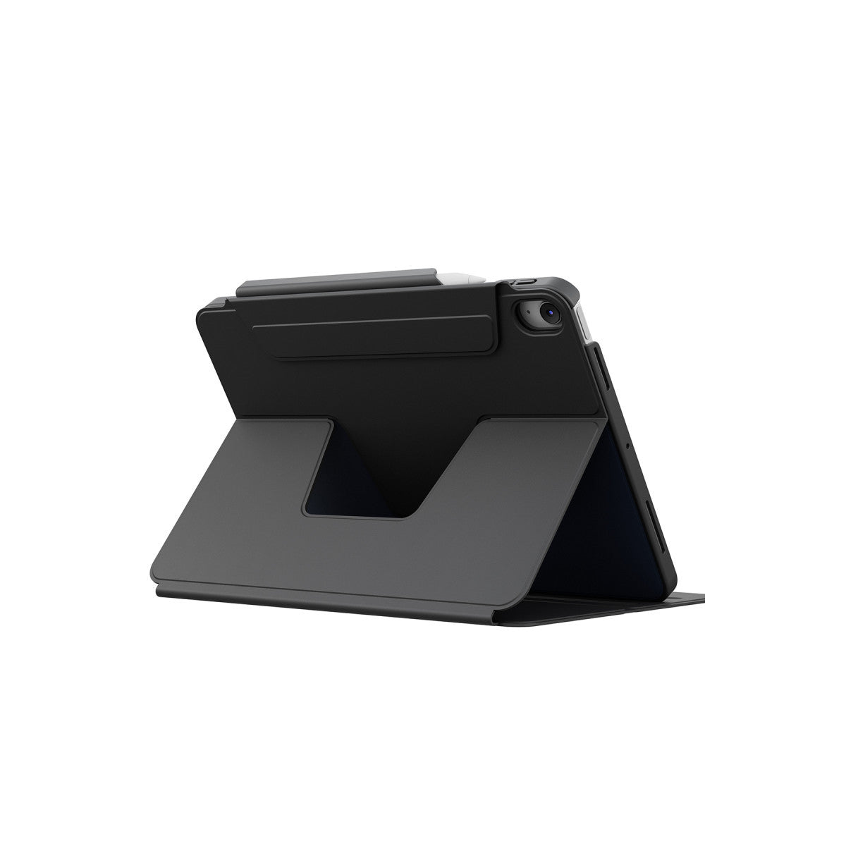 Uniq Apple iPad 2025 10.9 10.Nesil (A16) Rovus Snapmount 360 Derece Dönebilen Manyetik Tablet Kılıf