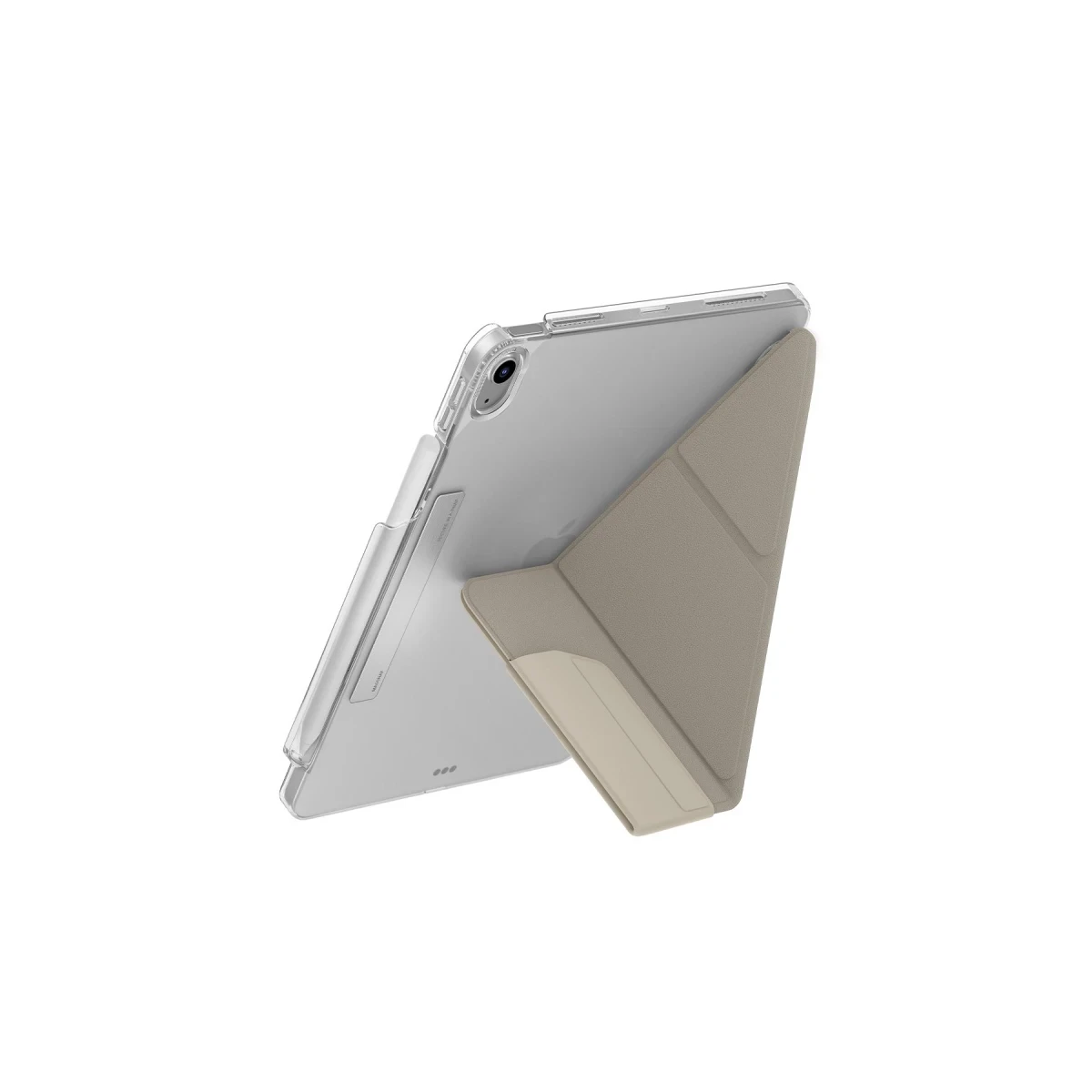 Uniq Apple iPad Air 11 (2024) Camden Katlanabilir Tablet Kapak - Bej