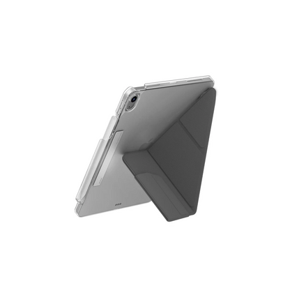 Uniq Apple iPad Air 11 (2024) Camden Katlanabilir Tablet Kapak - Koyu Gri