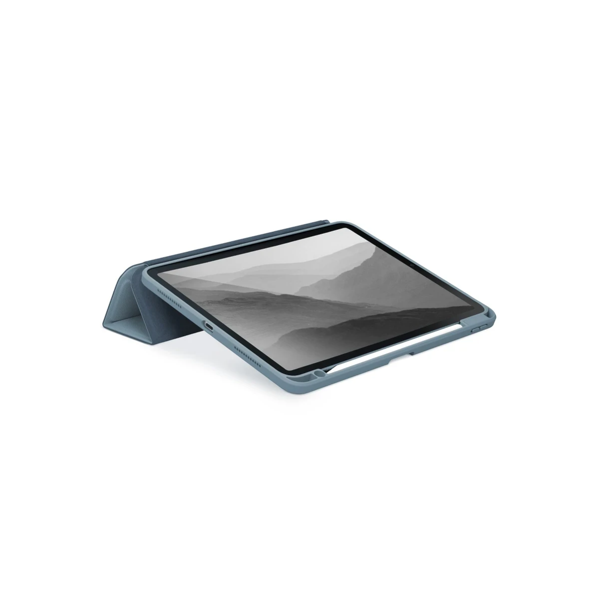 Uniq Apple iPad Air 11 (2024) Moven Standlı Tablet Kapak - Mavi