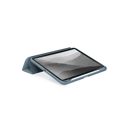 Uniq Apple iPad Air 11 (2024) Moven Standlı Tablet Kapak - Mavi