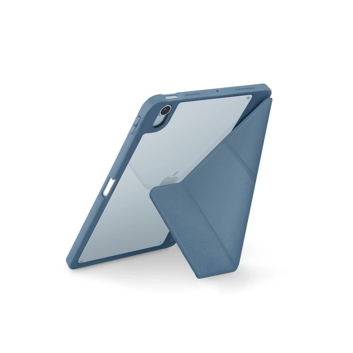 Uniq Apple iPad Air 11 (2024) Moven Standlı Tablet Kapak - Mavi