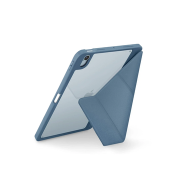 Uniq Apple iPad Air 11 (2024) Moven Standlı Tablet Kapak - Mavi