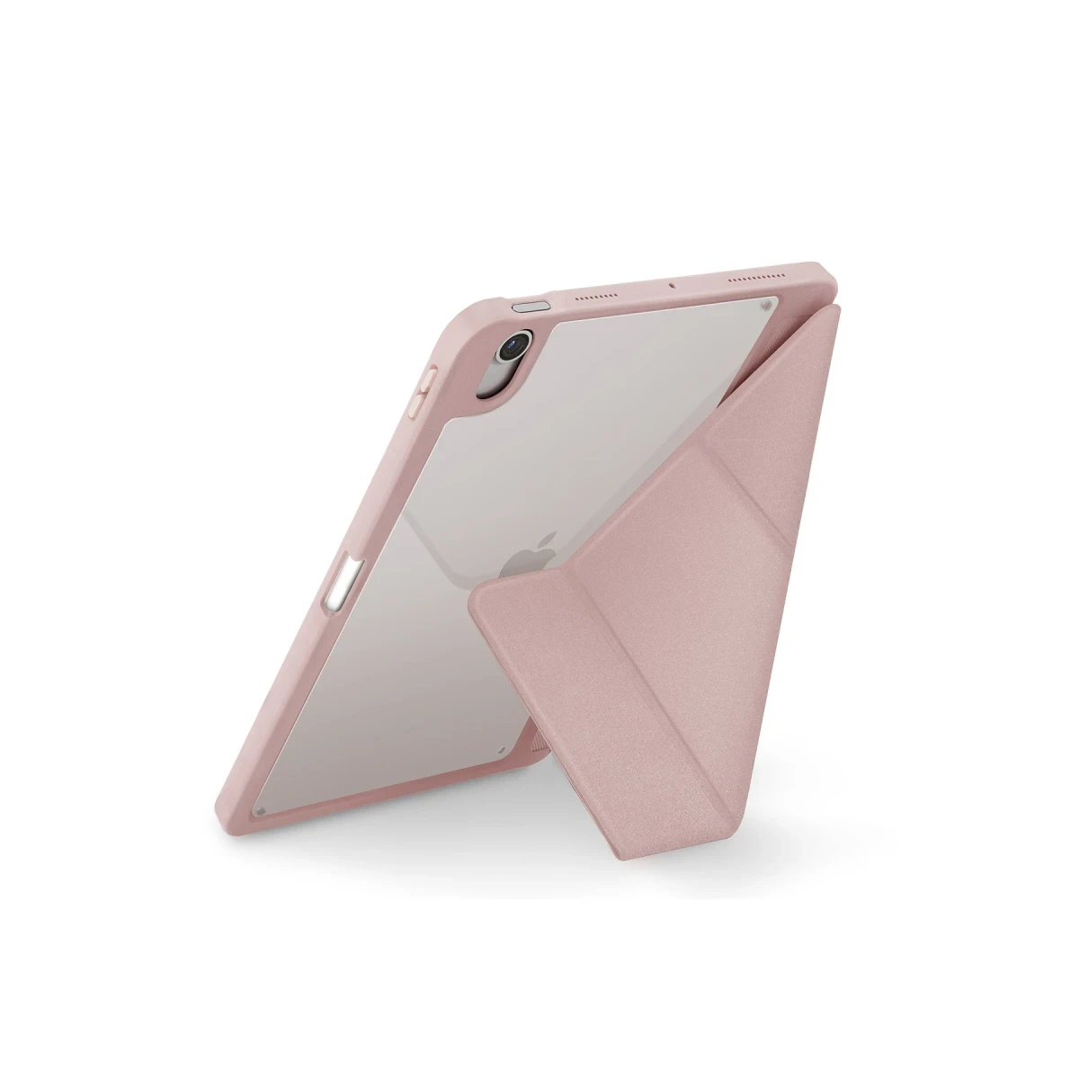Uniq Apple iPad Air 11 (2024) Moven Standlı Tablet Kapak - Pembe