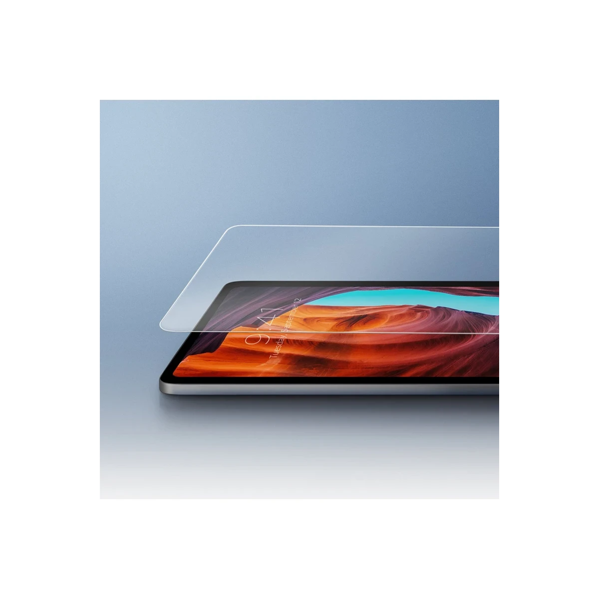 Uniq Apple iPad Air 11 (2024) Optix Paper Sketch Tablet Nano Koruyucu - Siyah