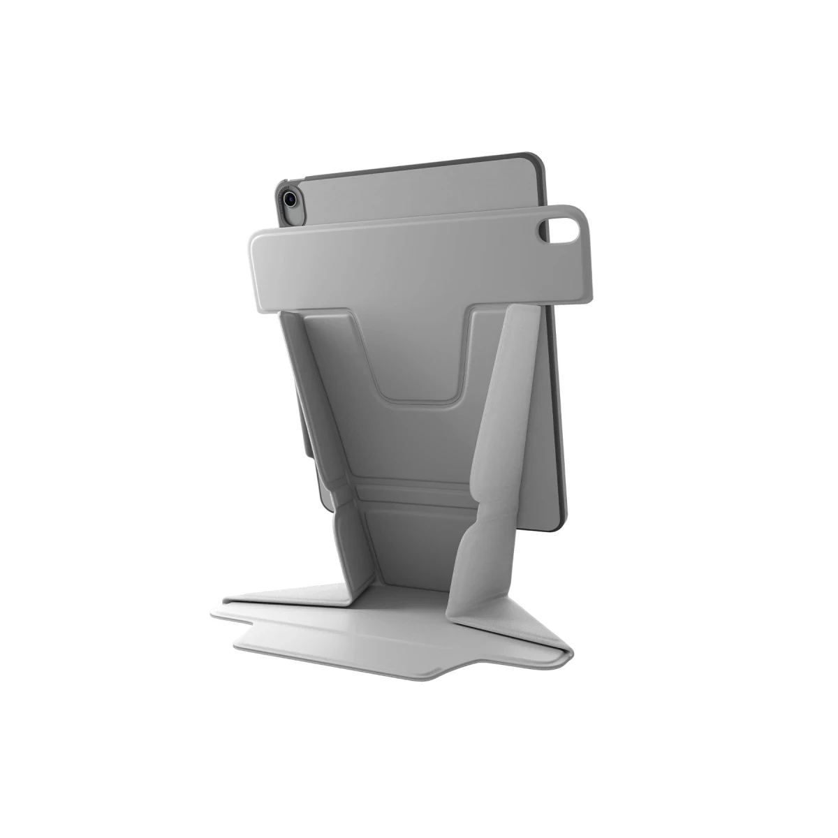 Uniq Apple iPad Air 11 (2024) Ryze Standlı Katlanabilir Tablet Kapak - Gri