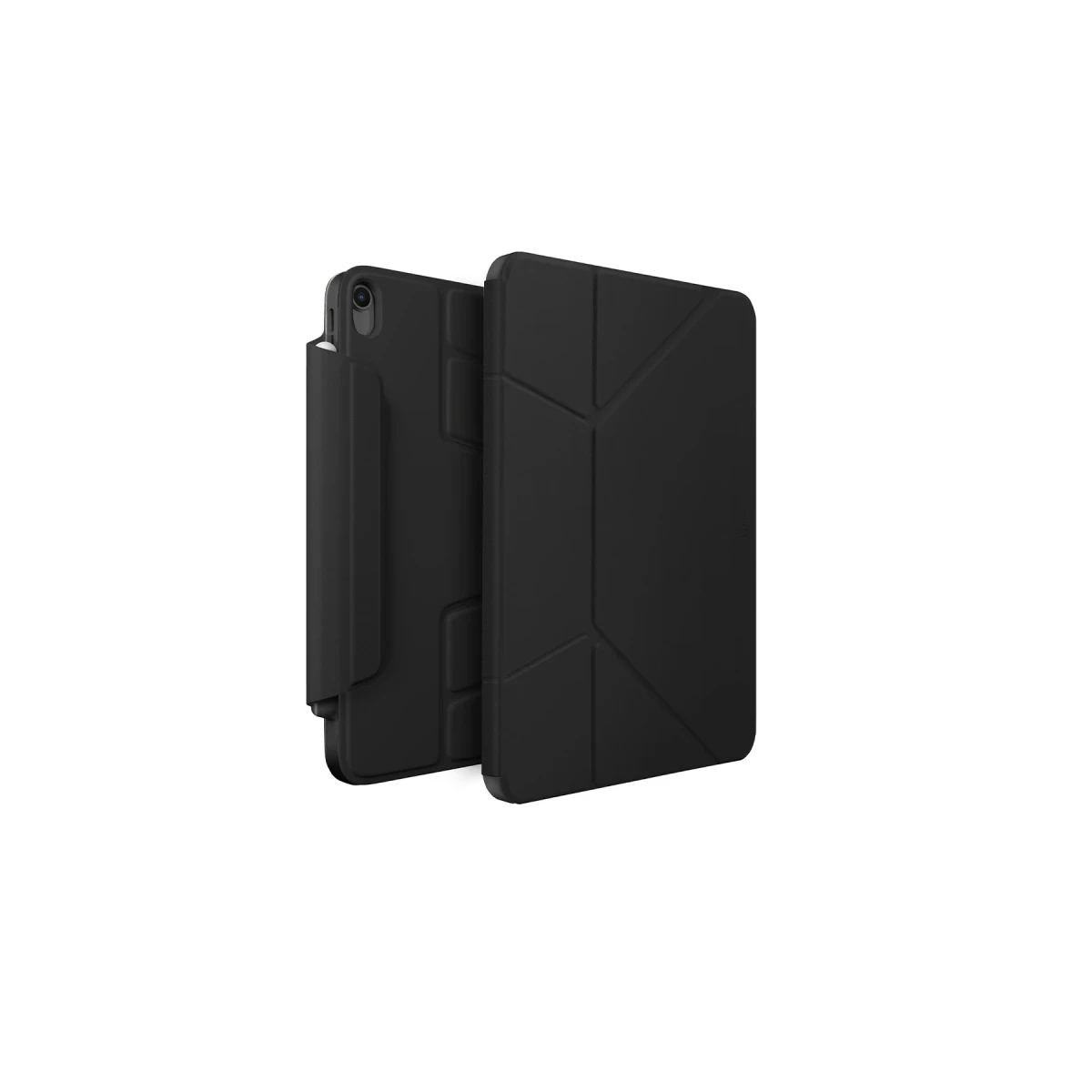 Uniq Apple iPad Air 11 (2024) Ryze Standlı Katlanabilir Tablet Kapak - Siyah