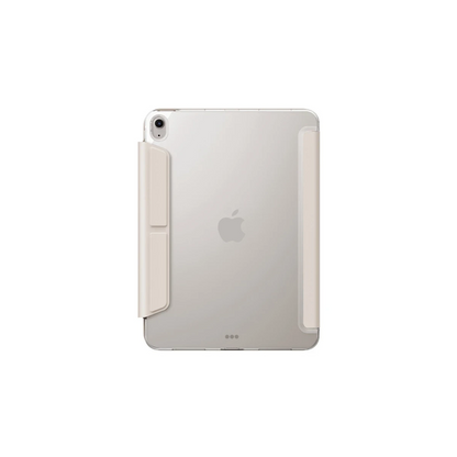 Uniq Apple iPad Air 13 (2024) Camden Katlanabilir Tablet Kapak - Bej