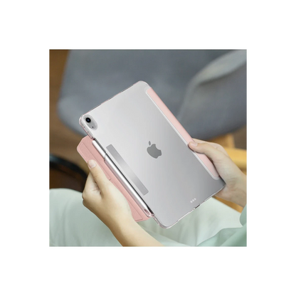 Uniq Apple iPad Air 13 (2024) Camden Katlanabilir Tablet Kapak - Bej