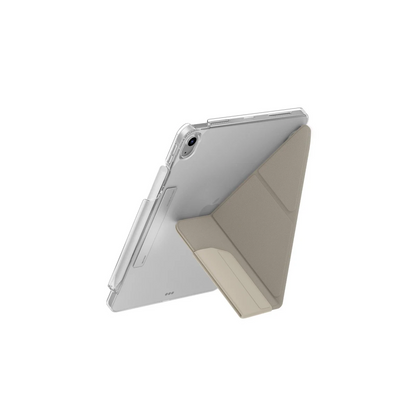 Uniq Apple iPad Air 13 (2024) Camden Katlanabilir Tablet Kapak - Bej