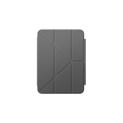 Uniq Apple iPad Air 13 (2024) Camden Katlanabilir Tablet Kapak - Koyu Gri