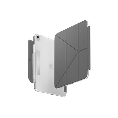 Uniq Apple iPad Air 13 (2024) Camden Katlanabilir Tablet Kapak - Koyu Gri