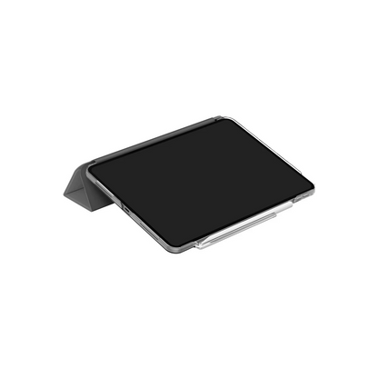 Uniq Apple iPad Air 13 (2024) Camden Katlanabilir Tablet Kapak - Koyu Gri