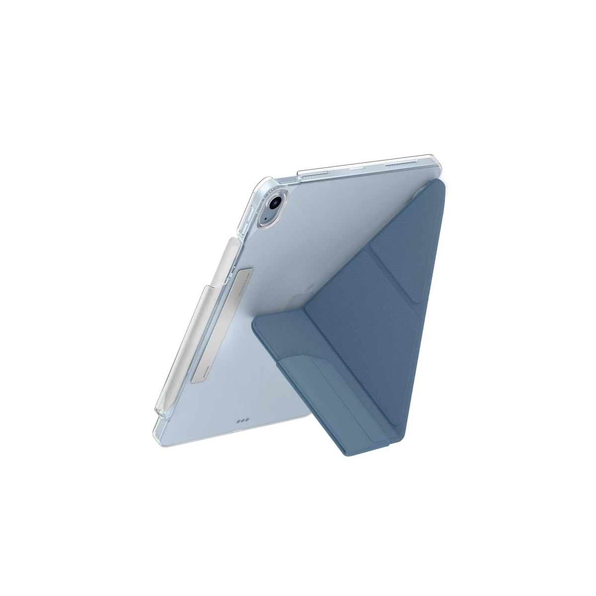 Uniq Apple iPad Air 13 (2024) Camden Katlanabilir Tablet Kapak - Koyu Mavi