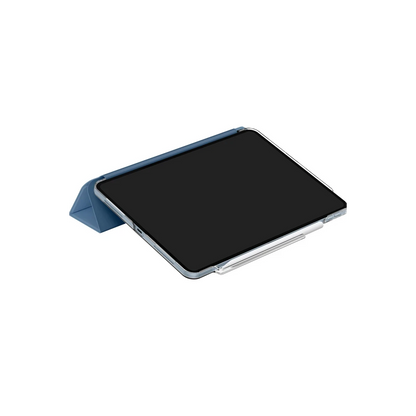 Uniq Apple iPad Air 13 (2024) Camden Katlanabilir Tablet Kapak - Koyu Mavi