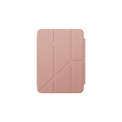 Uniq Apple iPad Air 13 (2024) Camden Katlanabilir Tablet Kapak - Pembe