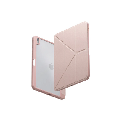 Uniq Apple iPad Air 13 (2024) Moven Standlı Tablet Kapak - Pembe