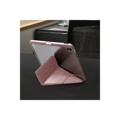 Uniq Apple iPad Air 13 (2024) Moven Standlı Tablet Kapak - Pembe