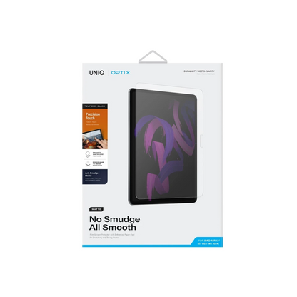 Uniq Apple iPad Air 13 (2024) Optix Tablet Mat Ekran Koruyucu - Şeffaf