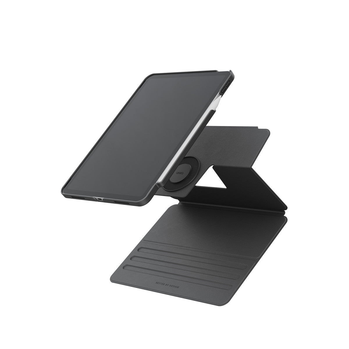 Uniq Apple iPad Air 13 (2024) Rovus Snapmount 360 Derece Dönebilen Manyetik Tablet Kılıf