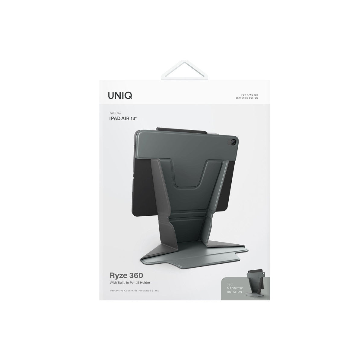 Uniq Apple iPad Air 13 (2024) Ryze Standlı Katlanabilir Tablet Kapak
