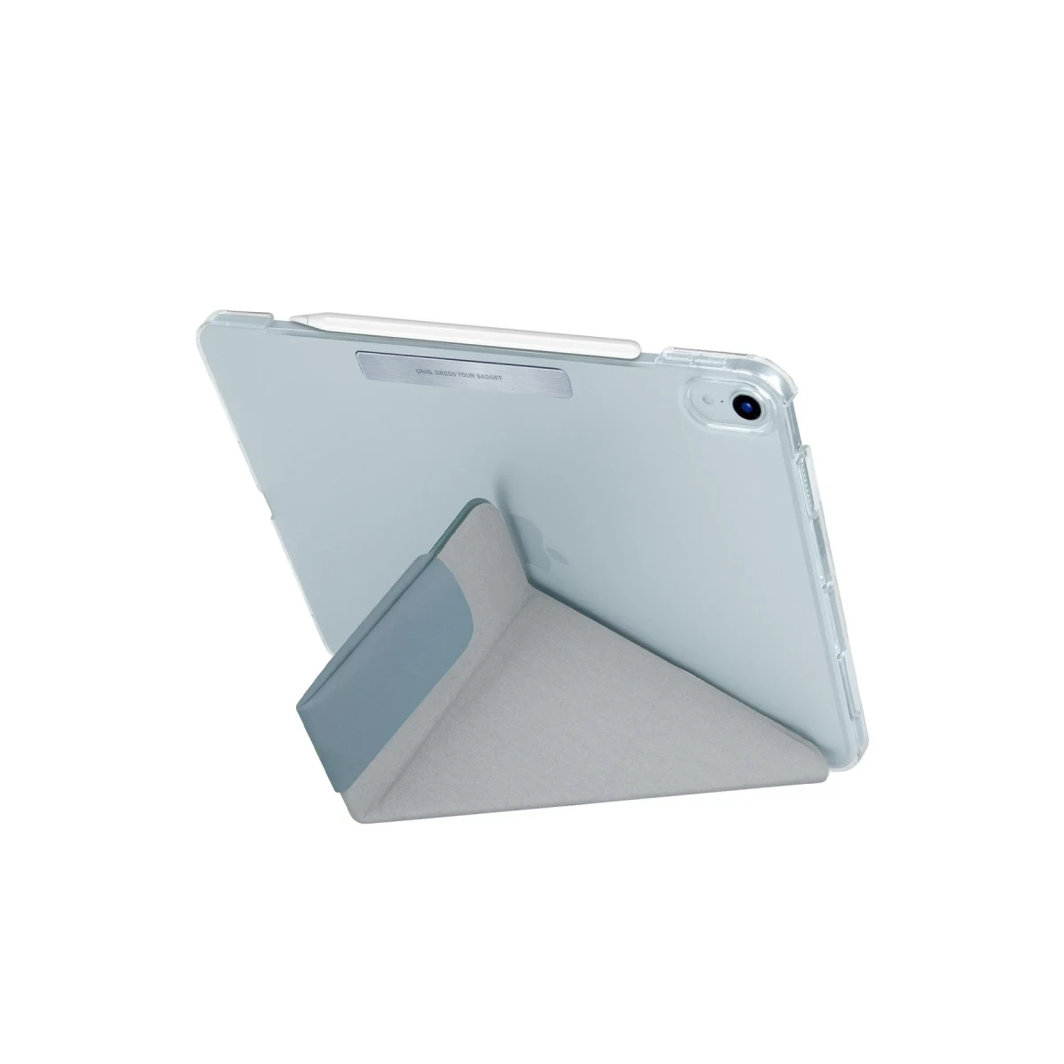 Uniq Apple iPad Air 4 10.9 Camden Katlanabilir Tablet Kapak - Açık Mavi