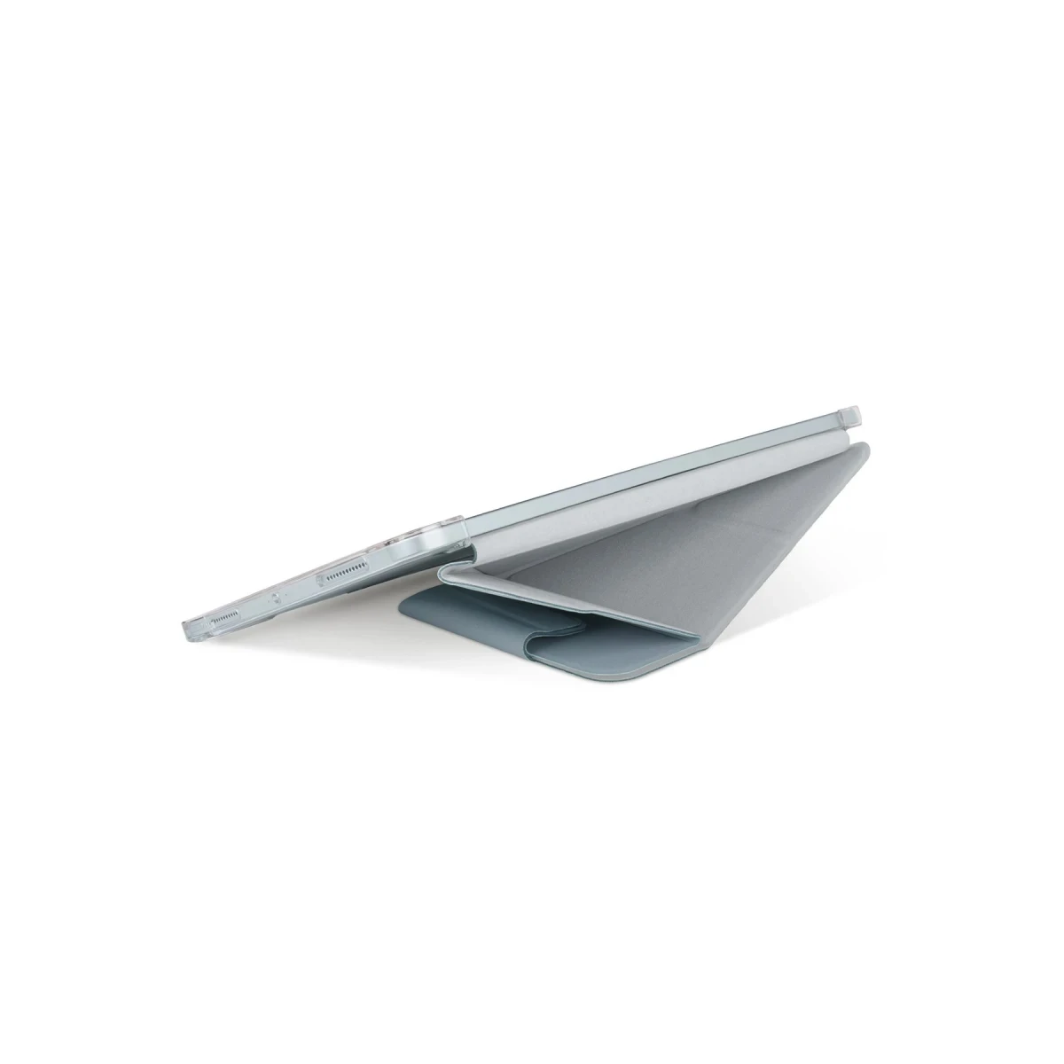 Uniq Apple iPad Air 4 10.9 Camden Katlanabilir Tablet Kapak - Açık Mavi