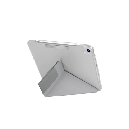 Uniq Apple iPad Air 4 10.9 Camden Katlanabilir Tablet Kapak - Gri