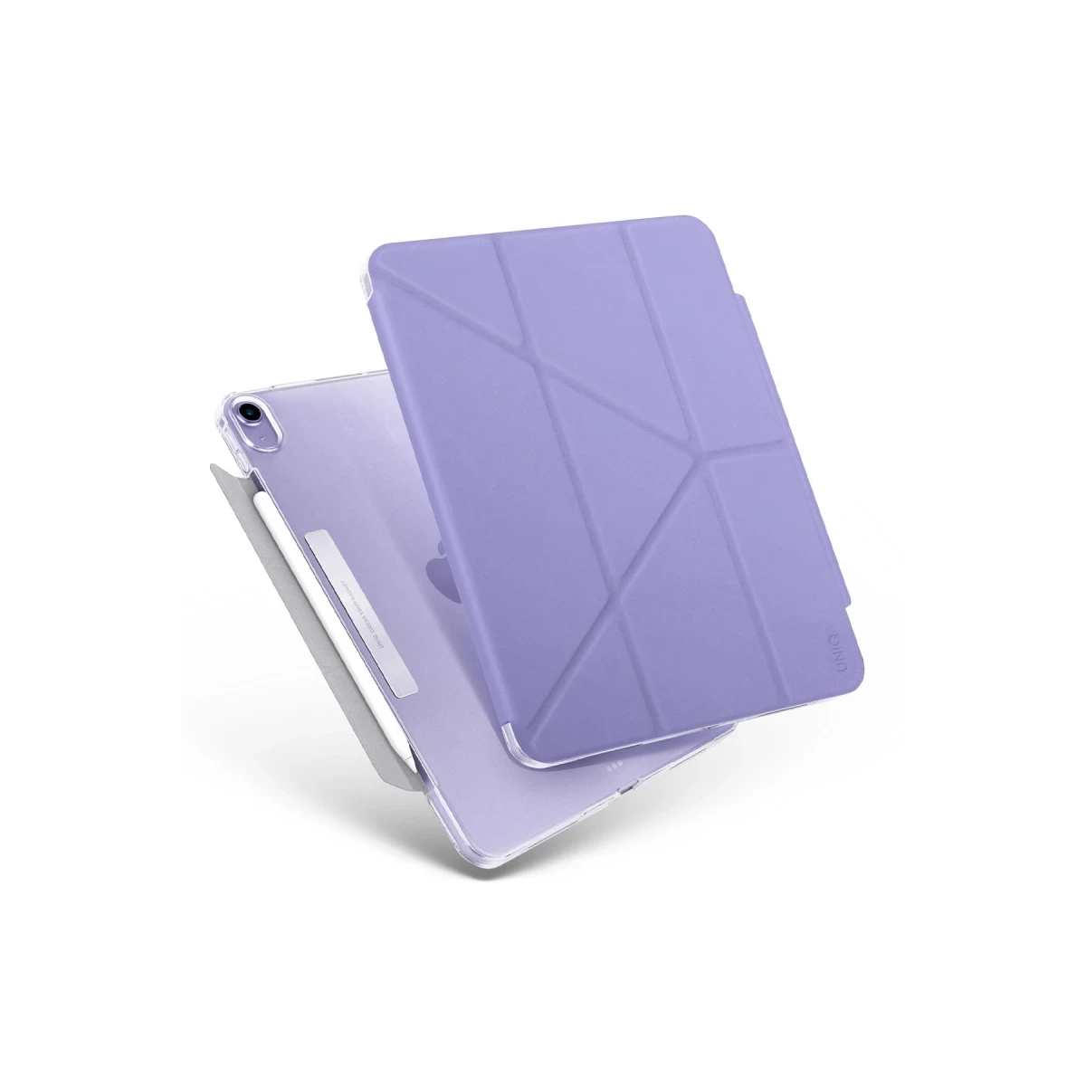 Uniq Apple iPad Air 4 10.9 Camden Katlanabilir Tablet Kapak - Mor