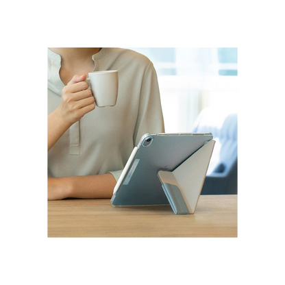 Uniq Apple iPad Air 4 10.9 Camden Katlanabilir Tablet Kapak - Mor