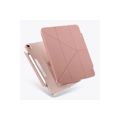 Uniq Apple iPad Air 4 10.9 Camden Katlanabilir Tablet Kapak - Pembe