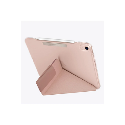 Uniq Apple iPad Air 4 10.9 Camden Katlanabilir Tablet Kapak - Pembe