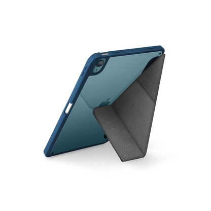 Uniq Apple iPad Air 4 10.9 Moven Standlı Tablet Kapak - Açık Mavi