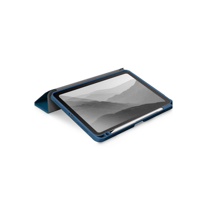 Uniq Apple iPad Air 4 10.9 Moven Standlı Tablet Kapak - Açık Mavi