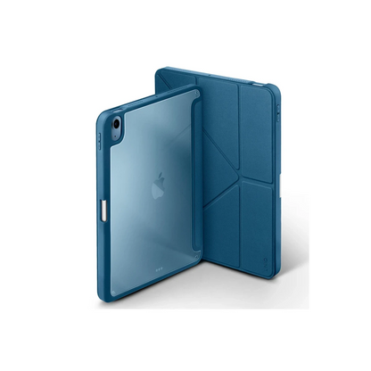 Uniq Apple iPad Air 4 10.9 Moven Standlı Tablet Kapak - Açık Mavi