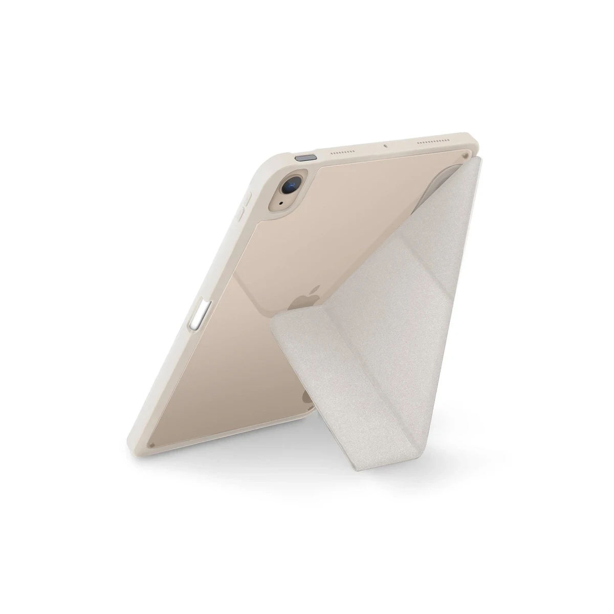 Uniq Apple iPad Air 4 10.9 Moven Standlı Tablet Kapak - Bej