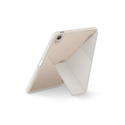 Uniq Apple iPad Air 4 10.9 Moven Standlı Tablet Kapak - Bej