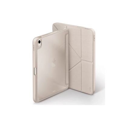 Uniq Apple iPad Air 4 10.9 Moven Standlı Tablet Kapak - Bej