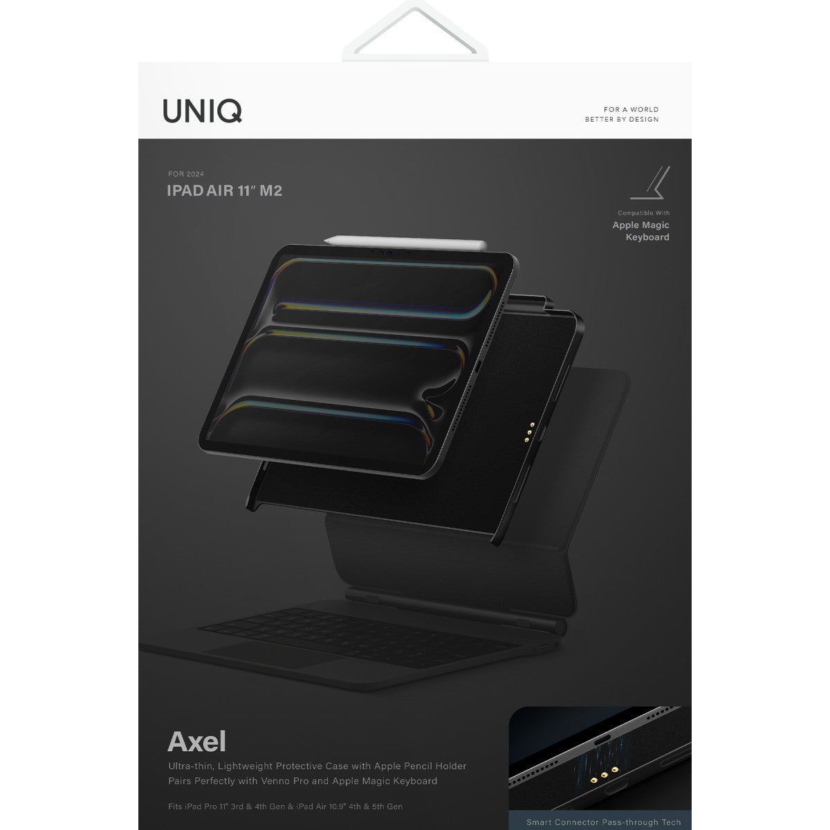 Uniq Apple iPad Pro 11 (2022) Axel Manyetik Tablet Kılıf